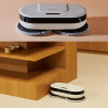 Robot curatare podele Everybot EDGE 2 RS350, 27W, 210 ml, Umeda/uscata, Autonomie pana la 200 min, 7 moduri, Senzor anti-cadere/coliziune, Alb