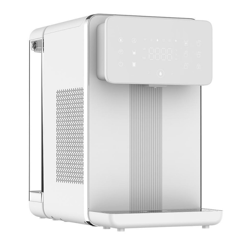 Dozator de purificare apa, racire si incalzire ELIXIR Neo, 2300W, Incalzire 18 l/h, Racire 0,5 l/h, Sterilizare UVC, Filtrare in 4 etape, Alb