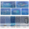 Robot curatare piscine fara fir Wybot S2, 91W, Pentru pana la 300 m², SMART, 3 moduri, Auto-parcare, Auto-revers, IPX8, Gri