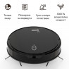 Aspirator robot MAGNUM X, 40 W, 3000 Pa, Curatare uscata si umeda, Filtrare în 3 etape, Wi-Fi, Functie de programare, Negru