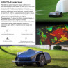 Robot tuns iarba/gazon HOOKII Neomow X Pro, 6000 m², 4 moduri, Functionare fara cablu sau antene, 60 dB, Wi-Fi, 4G, Bluetooth, Autonomie 180 min, Gri
