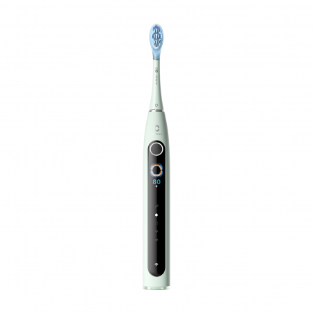 Periuta de dinti electrică Oclean X Pro 20, AI, Maglev 4.0, 84000 RPM, Wi-Fi, FlexFit, IPX7, Alarmă inteligenta pentru zona ratata, Autonomie 40 zile, Verde