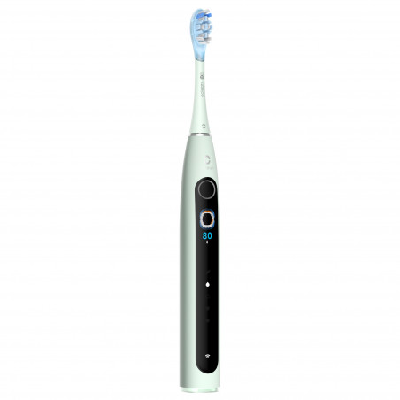 Periuta de dinti electrică Oclean X Pro 20, AI, Maglev 4.0, 84000 RPM, Wi-Fi, FlexFit, IPX7, Alarmă inteligenta pentru zona ratata, Autonomie 40 zile, Verde