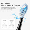 Periuta de dinti electrică Oclean X Pro 20, AI, Maglev 4.0, 84000 RPM, Wi-Fi, FlexFit, IPX7, Alarma inteligenta, Autonomie 40 zile, Negru