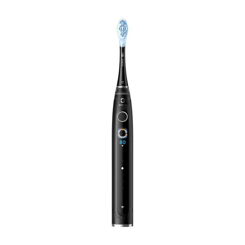 Periuta de dinti electrică Oclean X Pro 20, AI, Maglev 4.0, 84000 RPM, Wi-Fi, FlexFit, IPX7, Alarma inteligenta, Autonomie 40 zile, Negru