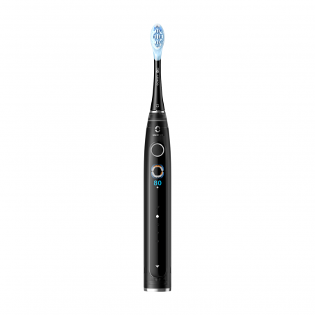 Periuta de dinti electrică Oclean X Pro 20, AI, Maglev 4.0, 84000 RPM, Wi-Fi, FlexFit, IPX7, Alarma inteligenta, Autonomie 40 zile, Negru