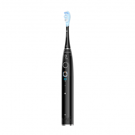Periuta de dinti electrică Oclean X Pro 20, AI, Maglev 4.0, 84000 RPM, Wi-Fi, FlexFit, IPX7, Alarma inteligenta, Autonomie 40 zile, Negru