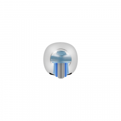 Periuță de dinți electrică Oclean X Pro 20 Set, AI, Maglev 4.0, 84000 RPM, Wi-Fi, FlexFit, IPX7, alertă de zonă ratată, autonomie 40 de zile, husă, alb