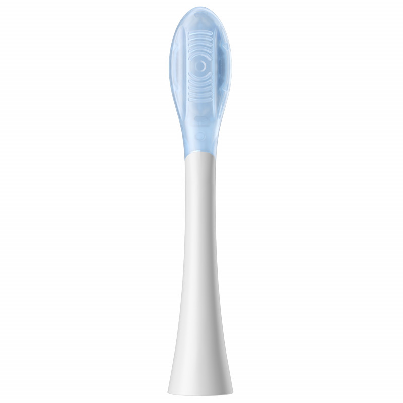 Set 2 capete de schimb pentru periutele de dinti Oclean Ultra Clean, Hard, Deep Cleaning, DuPont, FlexFit, Alb
