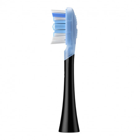 Set 2 capete de schimb pentru periutele de dinti Oclean Ultra Clean, Hard, Deep Cleaning, DuPont, FlexFit, Negru