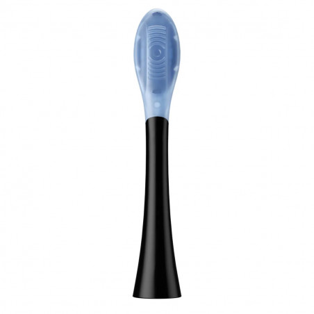 Set 2 capete de schimb pentru periutele de dinti Oclean Ultra Clean, Hard, Deep Cleaning, DuPont, FlexFit, Negru