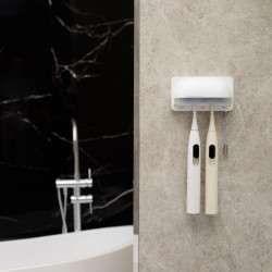 Sterilizator periute de dinti Oclean S1, 0.7W, Mod automat, 1000 mAh, 99.9% eficienta, Autonomie 20 zile, USB-C, Alb
