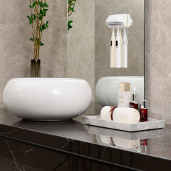 Sterilizator periute de dinti Oclean S1, 0.7W, Mod automat, 1000 mAh, 99.9% eficienta, Autonomie 20 zile, USB-C, Alb