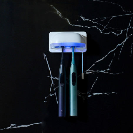 Sterilizator periute de dinti Oclean S1, 0.7W, Mod automat, 1000 mAh, 99.9% eficienta, Autonomie 20 zile, USB-C, Alb