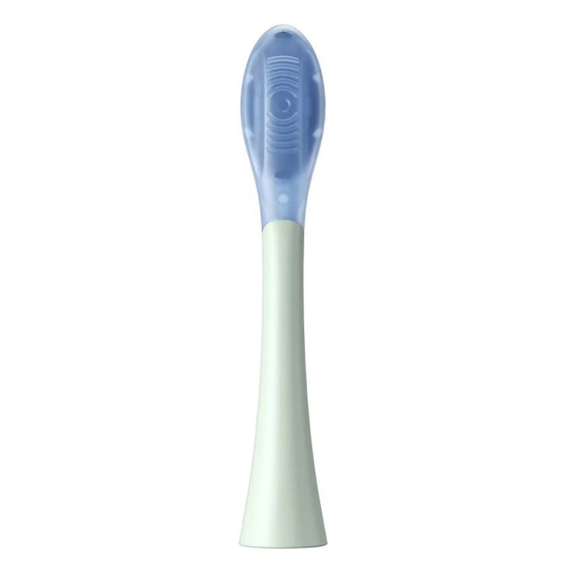 Set 2 capete de schimb pentru periutele de dinti Oclean Ultra Clean, Hard, Deep Cleaning, DuPont, FlexFit, Verde
