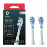 Set 2 capete de schimb pentru periutele de dinti Oclean Ultra Clean, Hard, Deep Cleaning, DuPont, FlexFit, Verde
