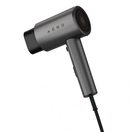 Uscator de par AENO AHD0002, 2000W, 3 trepte, Cool shot, Maner pliabil, Concentrator, Ionizare, 67 dB, Gri