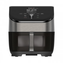 Instant Pot Vortex Plus ClearCook & OdourErase Hot Air Fryer 140310401, 1700W, 5.7L, 6 programe, 35-205C, EvenCrisp, filtru dublu, negru