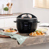 Instant Pot XL 140001901, 1200W, 7.1 l, 7 programe, Start întârziat, Ecran LCD, Negru