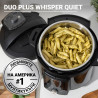 Instant Pot Duo Plus Whisper Quiet 112307901, 1000 W, 5.7 L, 9 programe, Start întârziat, Afișaj LCD, Negru