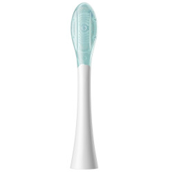 Set 2 capete de schimb pentru periuele de dinti electrice Oclean Ultra Gum Care, Soft, Gentle Cleaning, DuPont, FlexFit, Alb