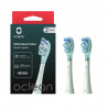 Set 2 capete de schimb pentru periutele de dinti electrice Oclean Ultra Gum Care, Soft, Gentle Cleaning, DuPont, FlexFit, Verde