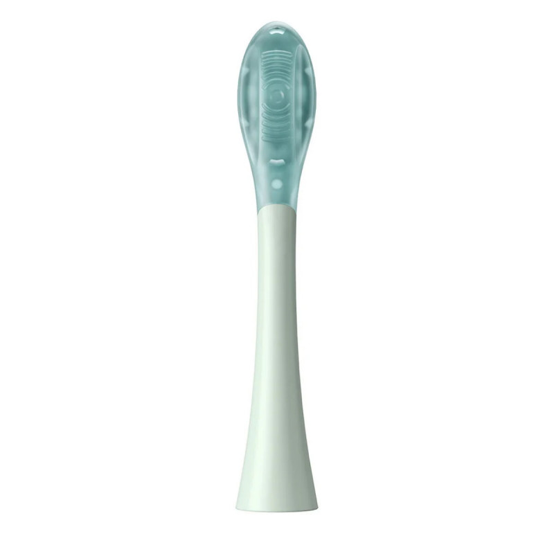 Set 2 capete de schimb pentru periutele de dinti electrice Oclean Ultra Gum Care, Soft, Gentle Cleaning, DuPont, FlexFit, Verde