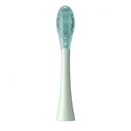 Set 2 capete de schimb pentru periutele de dinti electrice Oclean Ultra Gum Care, Soft, Gentle Cleaning, DuPont, FlexFit, Verde