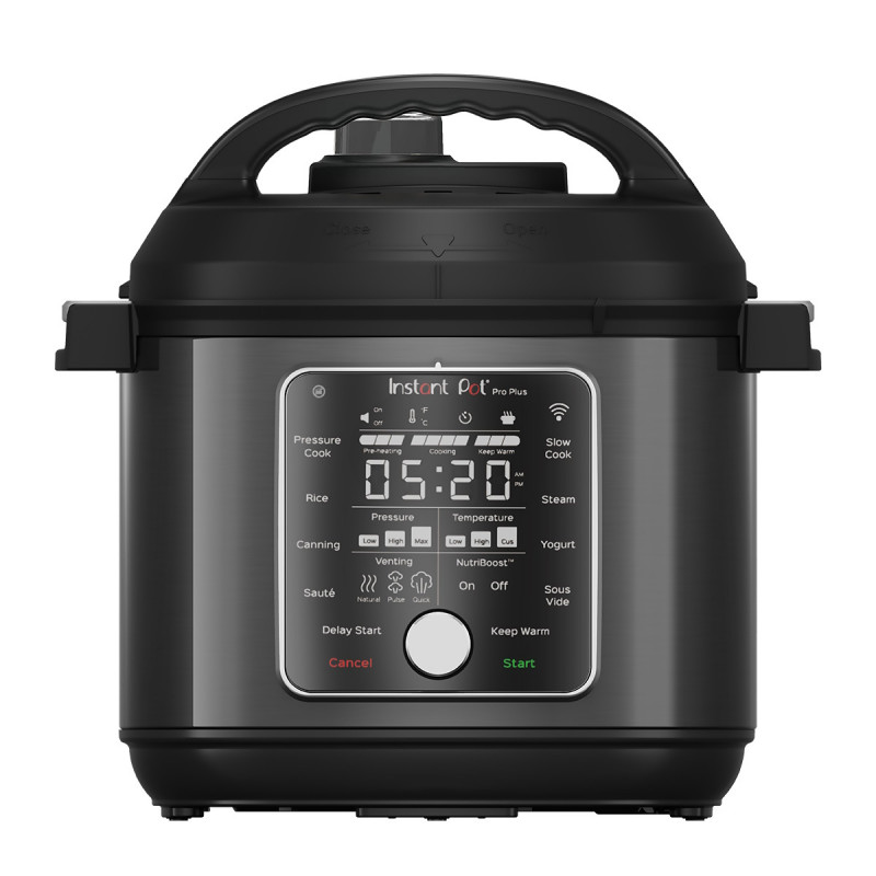 Instant Pot Pro Plus 112020101, 1200W, 5.7 l, 10 programe, control WiFi, oțel inoxidabil, negru