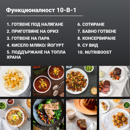 Instant Pot Pro Plus 112020101, 1200W, 5.7 l, 10 programe, control WiFi, oțel inoxidabil, negru