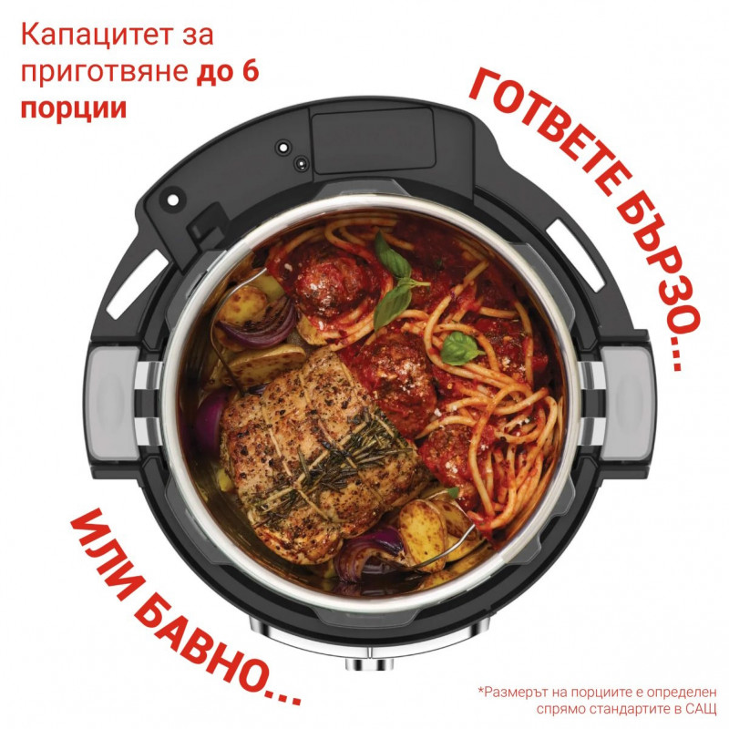 Instant Pot Pro Plus 112020101, 1200W, 5.7 l, 10 programe, control WiFi, oțel inoxidabil, negru