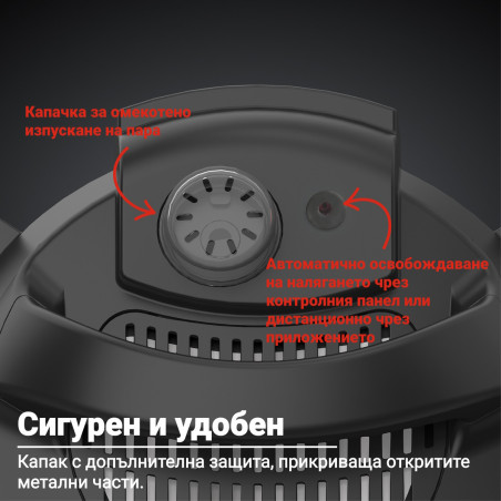 Instant Pot Pro Plus 112020101, 1200W, 5.7 l, 10 programe, control WiFi, oțel inoxidabil, negru