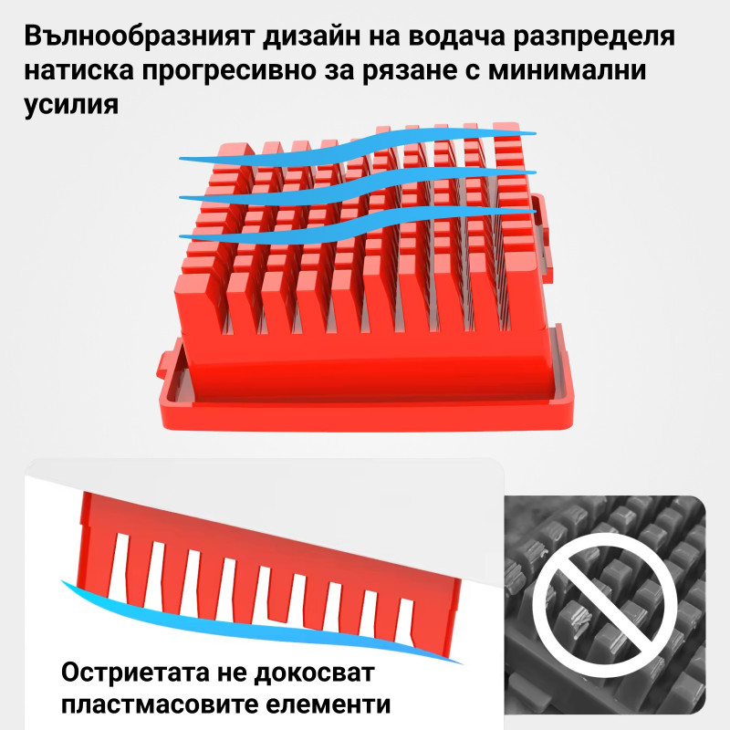 Presă multifuncțională Izibizi PS-331A, 1,2 l, 2 lame, oțel inoxidabil, picioare de cauciuc, fără BPA, alb/negru