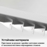 Presă multifuncțională Izibizi PS-331A, 1,2 l, 2 lame, oțel inoxidabil, picioare de cauciuc, fără BPA, alb/negru