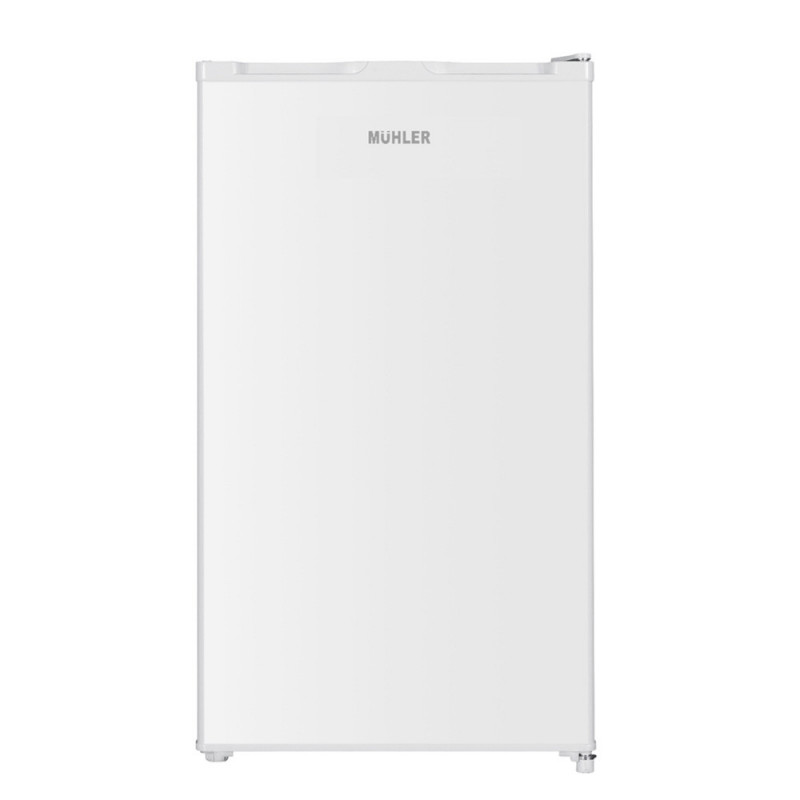 Mini frigider Muhler S85WE0, 90 l, Clasa E, Ușă reversibilă, R600a, Alb