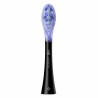 Set 2 capete de schimb pentru periutele de dinti electrice Oclean Ultra White, Hard, For Whitening, DuPont, FlexFit, Negru/Albastru
