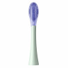 Set 2 capete de schimb pentru periuta de dinti electrica Oclean Ultra White, Hard, White, DuPont, FlexFit, Verde