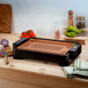 Gratar fara fum Oliver Voltz OV51015L, 1500W, 37x24 cm, Strat antiaderent, Negru/Portocaliu
