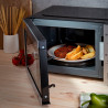 Cuptor cu microunde Oliver Voltz OV51443C, 700W, 20 L, 5 trepte, Timer, Dezghetare, Gri