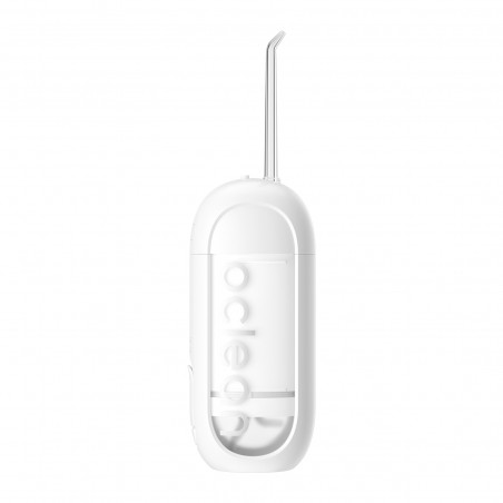 Irigator dental Oclean W10 Lite, 3 moduri, 2 duze, 1200 impulsuri/minut, Pana la 140 PSI, USB-C, Alb