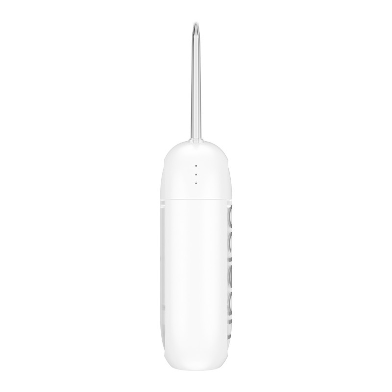 Irigator dental Oclean W10 Lite, 3 moduri, 2 duze, 1200 impulsuri/minut, Pana la 140 PSI, USB-C, Alb