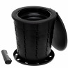 Toaletă portabila Camry CR 1041, 21L, 3in1 Design multifunctional, Pliabila, Negru