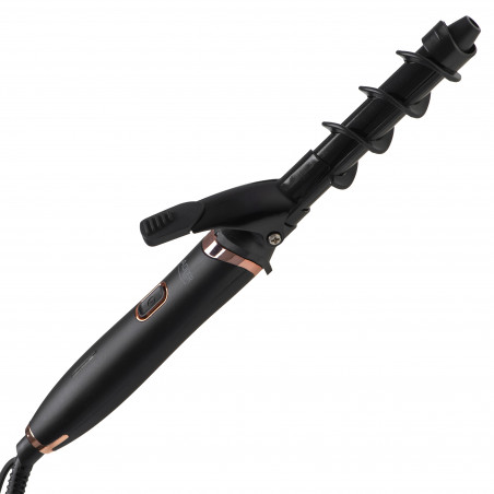 Set de styling 5in1 Adler AD 2028, 1200W, acoperire ceramică, cablu rotativ la 360 de grade, negru