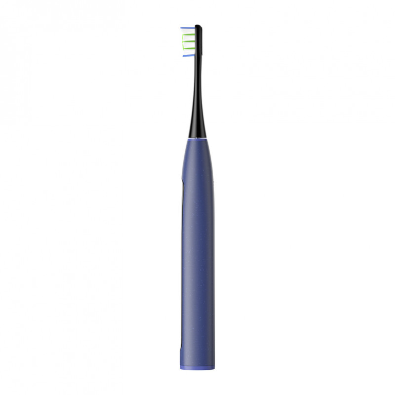 Periuta de dinti electrica Oclean X Lite Set, 72000 rpm, 5 moduri, Ecran tactil, Autonomie de pana la 40 zile, Raportarea zonelor curatate, Husa, Albastru inchis
