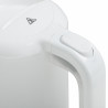 Cana electrica Adler AD 1381, 900W, 0,5 L, 2 cani si lingura, Protectie fierbere fara apa, Alb