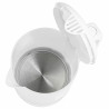 Cana electrica Adler AD 1381, 900W, 0,5 L, 2 cani si lingura, Protectie fierbere fara apa, Alb