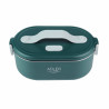 Cutie alimentara electrica Adler AD 4522, 45W, 0.8 L, Pana la 70°C, Recipient din otel inoxidabil, Geanta termica, Verde