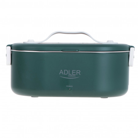 Cutie alimentara electrica Adler AD 4522, 45W, 0.8 L, Pana la 70°C, Recipient din otel inoxidabil, Geanta termica, Verde