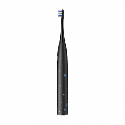 Periuta de dinti electrica pentru copii Oclean X Kids Set, 2.5W, 72000 rpm, 5 moduri, Timer, Autonomie pana la 40 zile, Oclean OS, Tip C, Husa, Negru