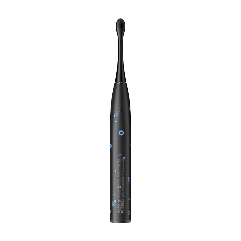 Periuta de dinti electrica pentru copii Oclean X Kids Set, 2.5W, 72000 rpm, 5 moduri, Timer, Autonomie pana la 40 zile, Oclean OS, Tip C, Husa, Negru